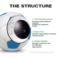 PU PVC lederen machine gestikte handbalbal